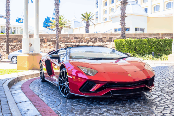 Justin Bieber's Lamborghini Aventador Coupe