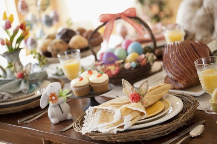 Easter Dining Place Setting
