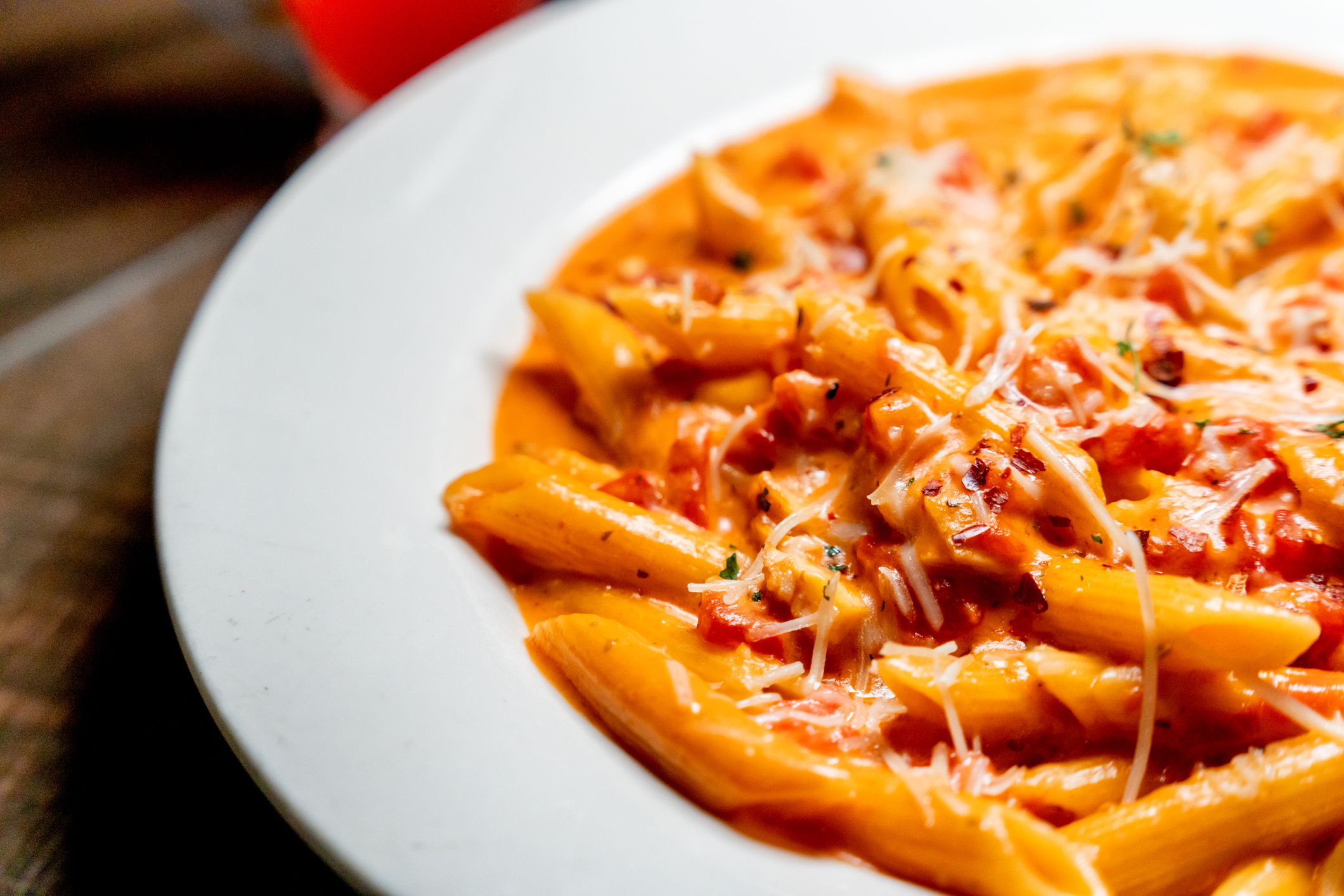 Penne Pasta Alla Vodka Italian Dinner