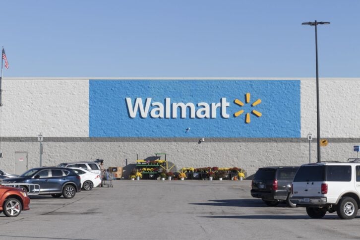 Frankfort - Circa October 2021: Walmart Retail Location. Walmart introduced its Veterans Welcome Home Commitment and plans on hiring 265,000 veterans.