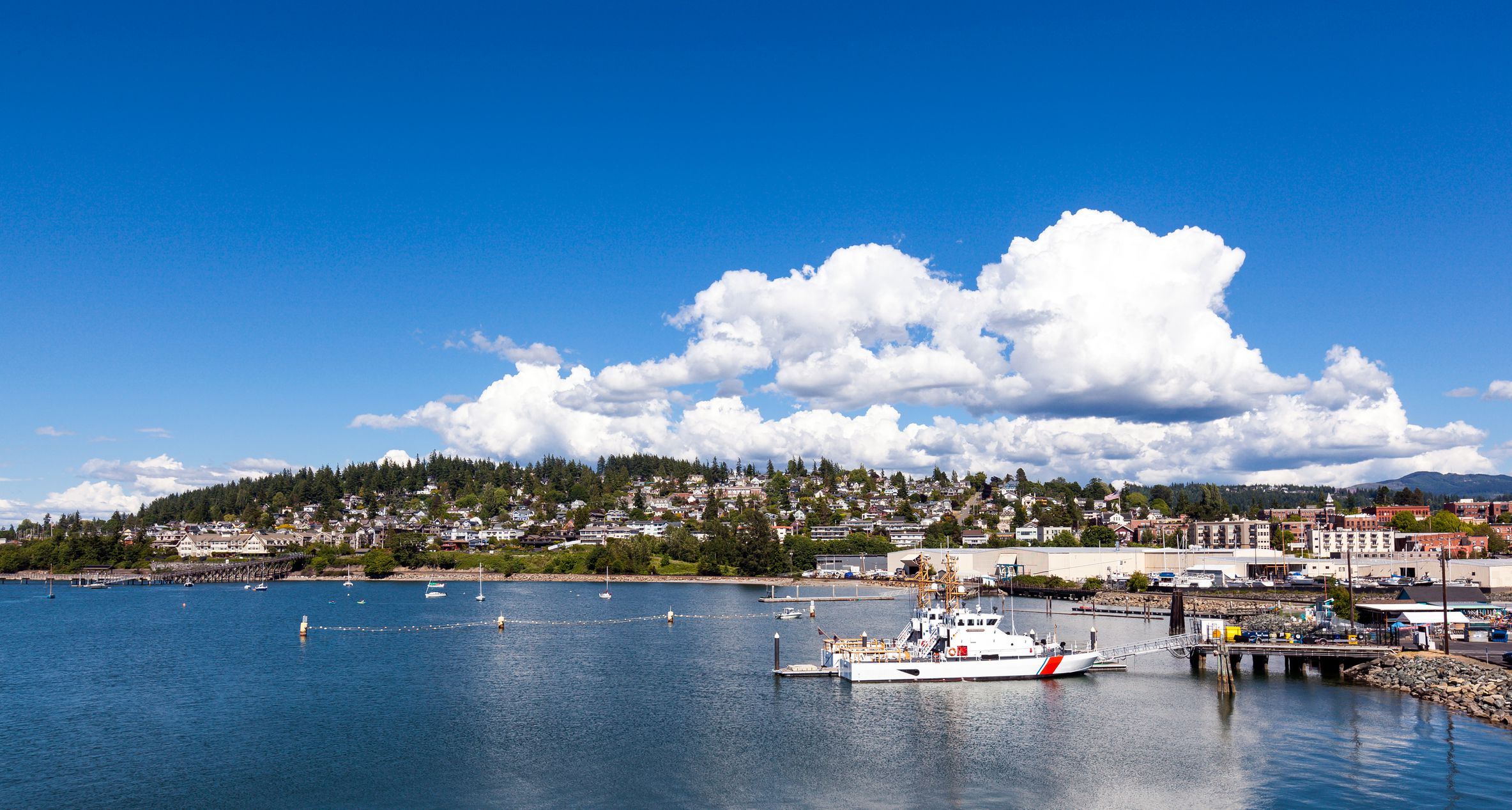 Bellingham is the most populous city in, and county seat of Whatcom County in the US state of Washington. It lies 21 miles south of the US–Canada border in between two major cities of the Pacific Northwest: Vancouver and Seattle.