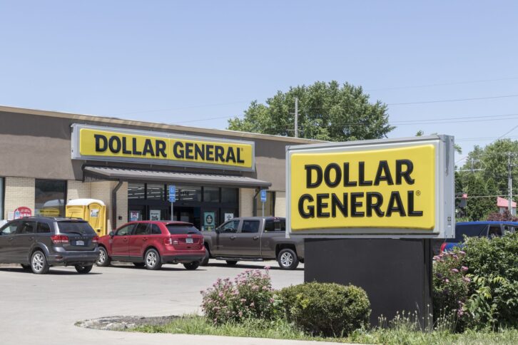 Lebanon - Circa June 2022: Dollar General Retail Location. Dollar General is a small box discount retailer.