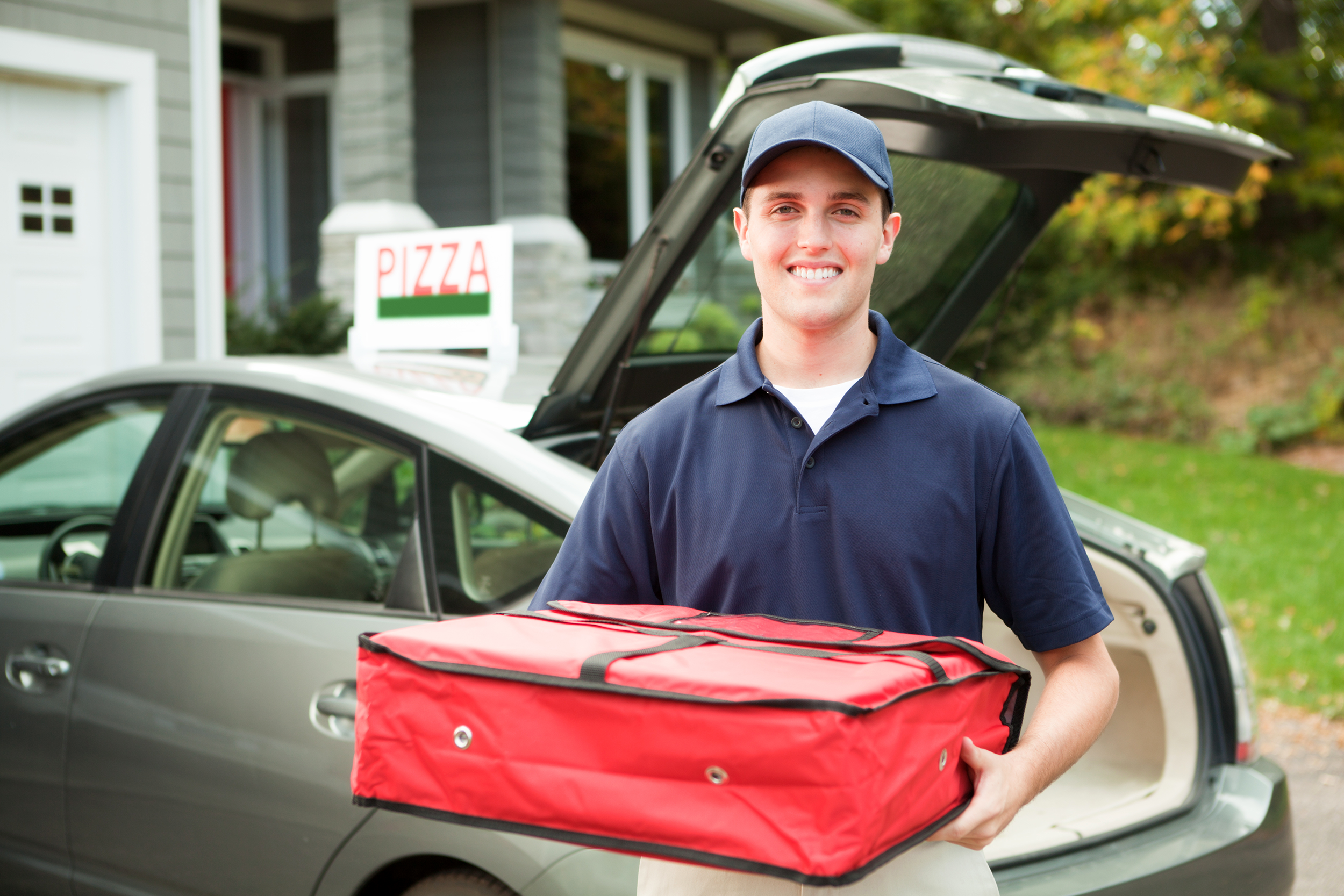 Pizza delivery driver