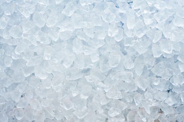 Full frame image of ice.