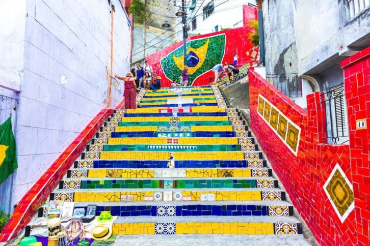 Escadaria Selarón (Selarón Steps) 