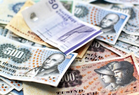 Danish Papermoney in all kinds.