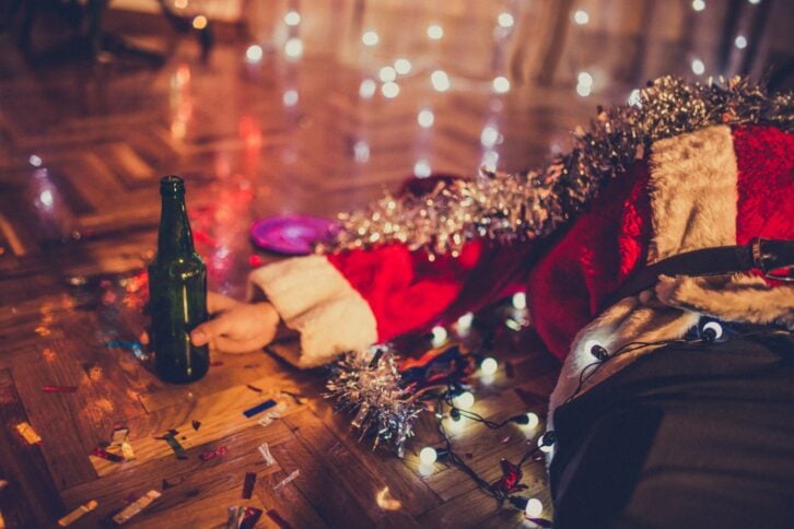 After Xmas party