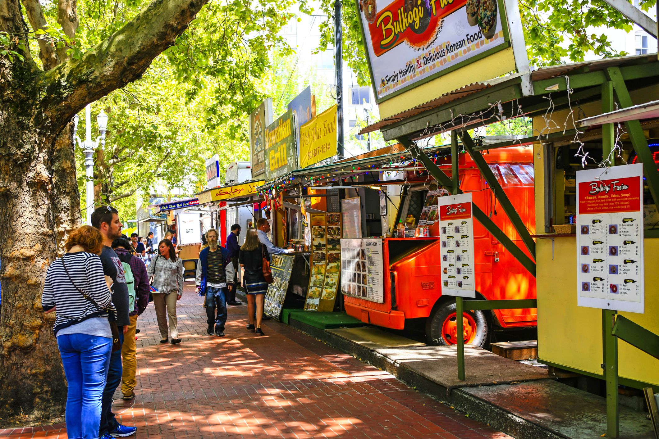 food trucks in portland, oregon
