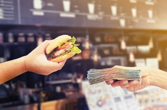 buy hamburger