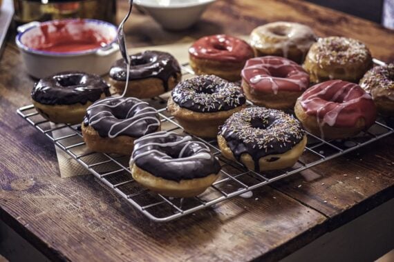 homemade donuts