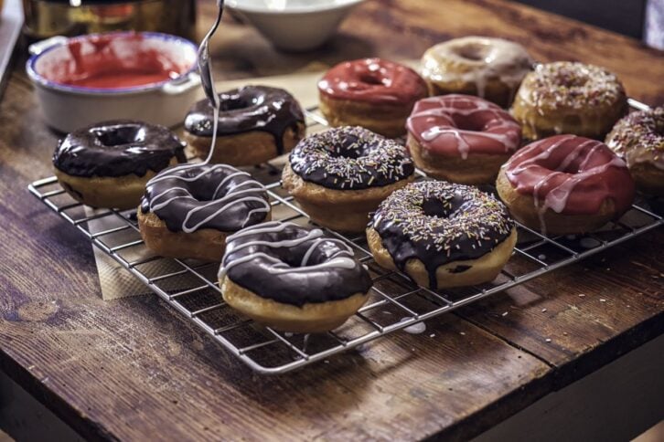 homemade donuts