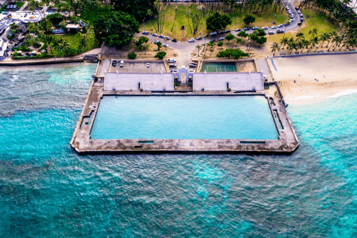 Waikiki’s War Memorial Natatorium