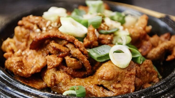 Korean Stir-Fried Pork Meat