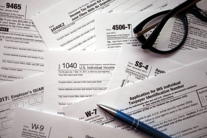 Tax forms