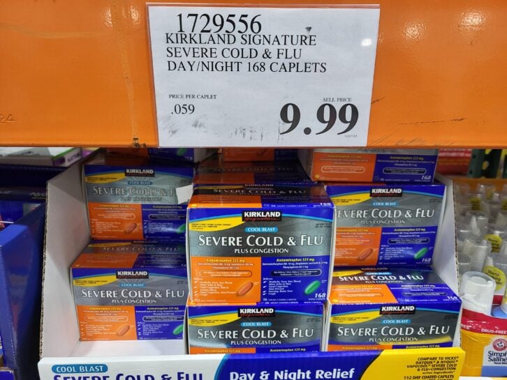 Kirkland Signature Severe Cold & Flu