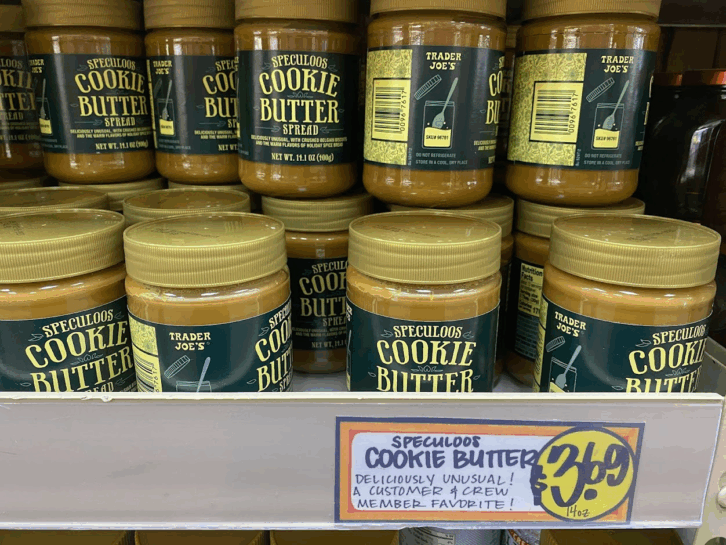 Speculoos Cookie Butter Trader Joe's