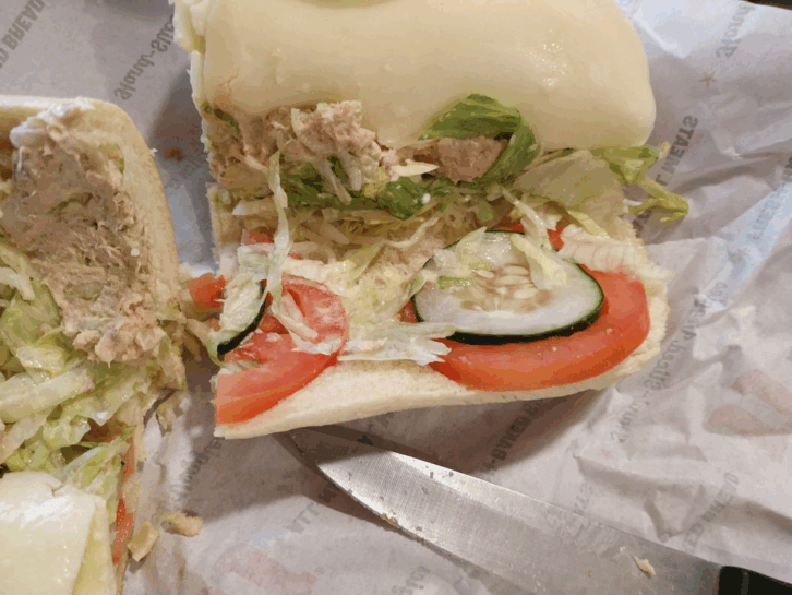 A terrible Jimmy John's sub