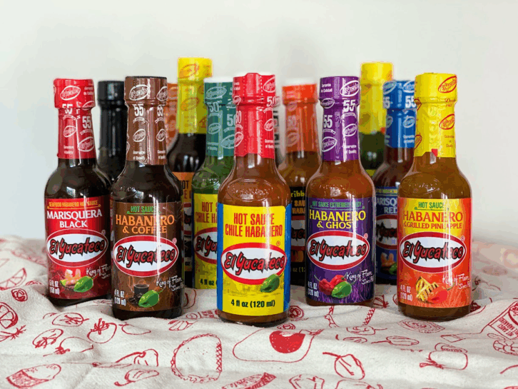 El Yucateco hot sauces