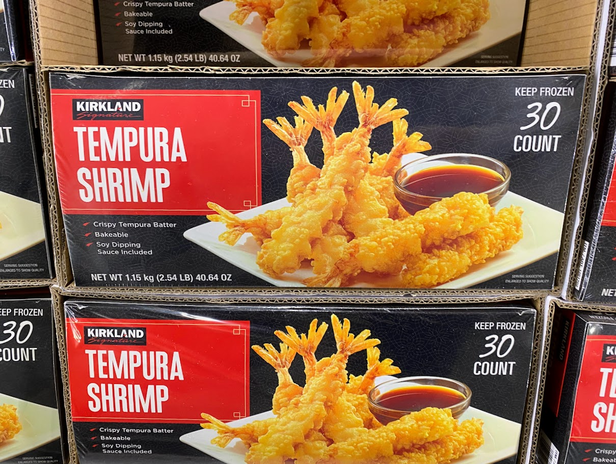 Costco kirkland tempura shrimp