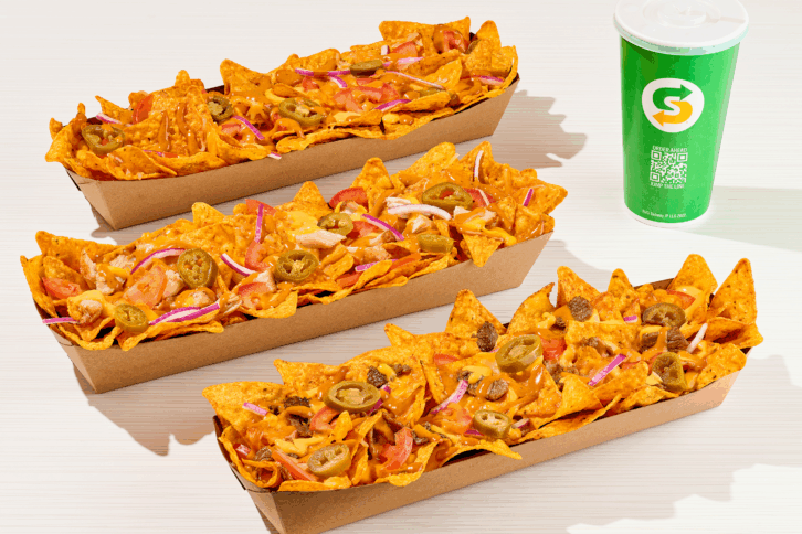 Subway Footlong Doritos Nachos