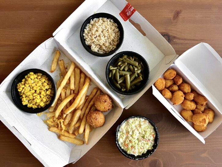 long john silver's sides