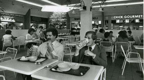 Vintage food court
