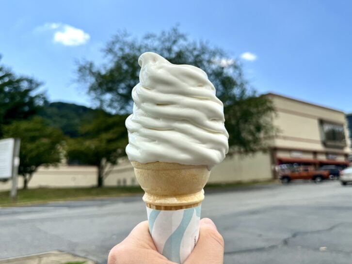 McDonald's vanilla soft serve