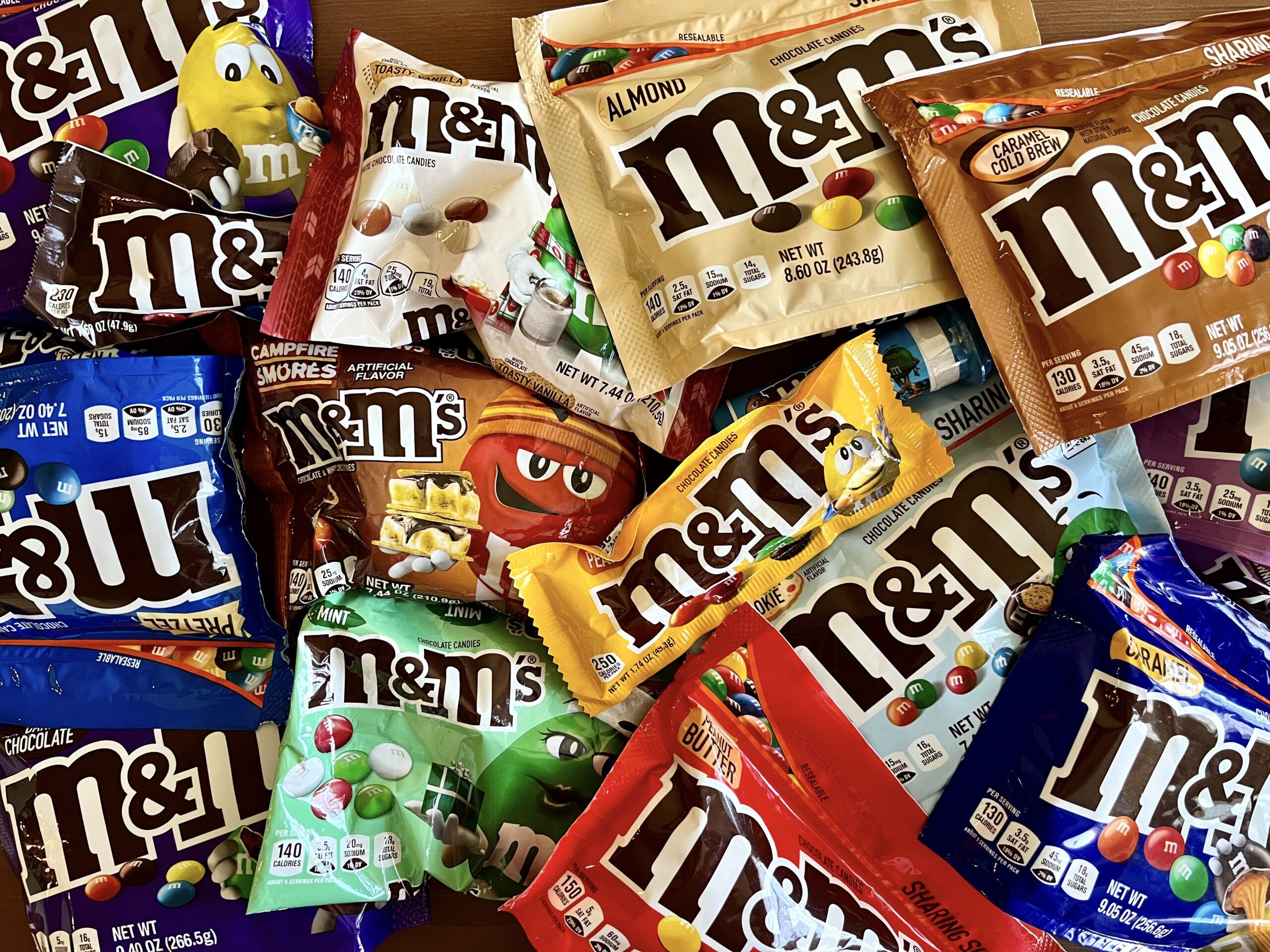 m&ms flavors