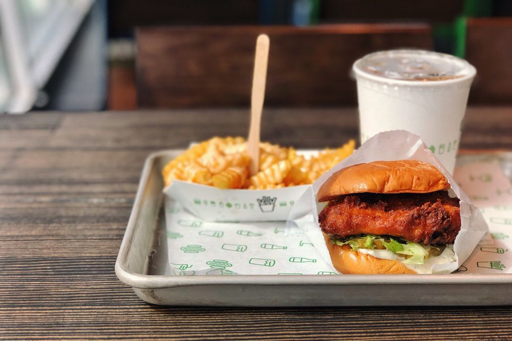 Best: Shake Shack Hot Chick'n Sandwich
