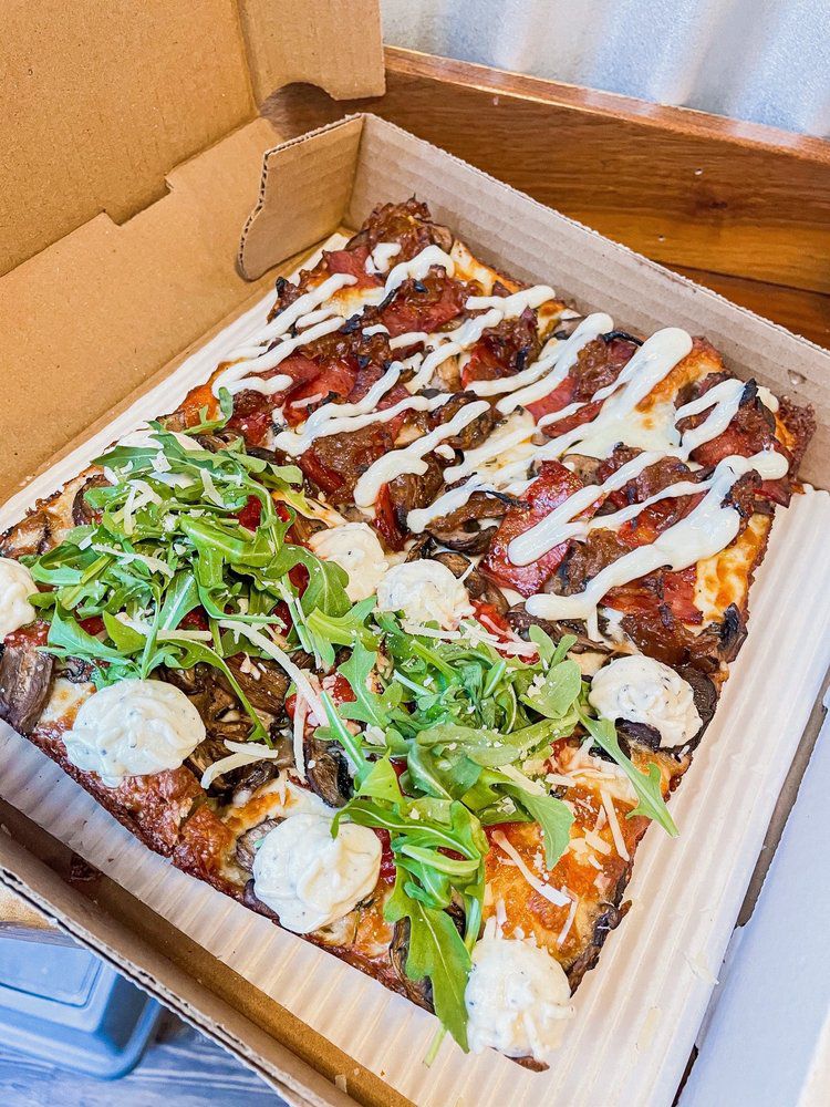 Pizza Hut Detroit Style Pizza