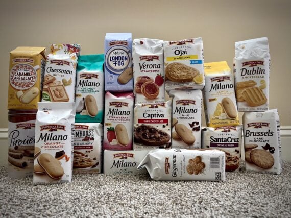 18 kinds of Pepperidge Farms cookies