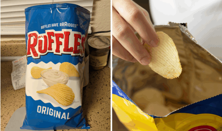 Ruffles Chips Bag