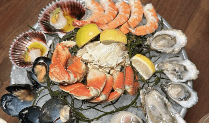 King's Fish House Seafood Platter