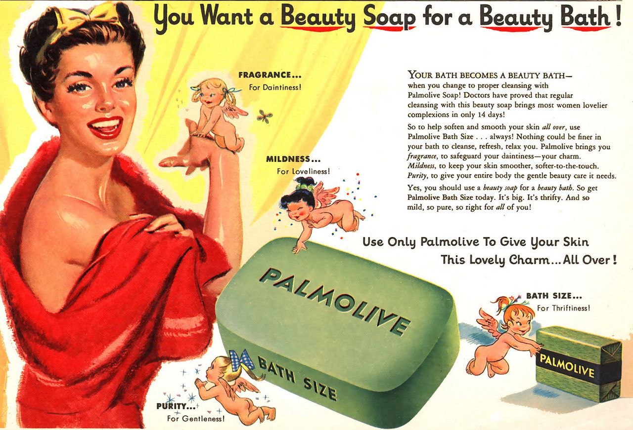 1950s Soap Ad
