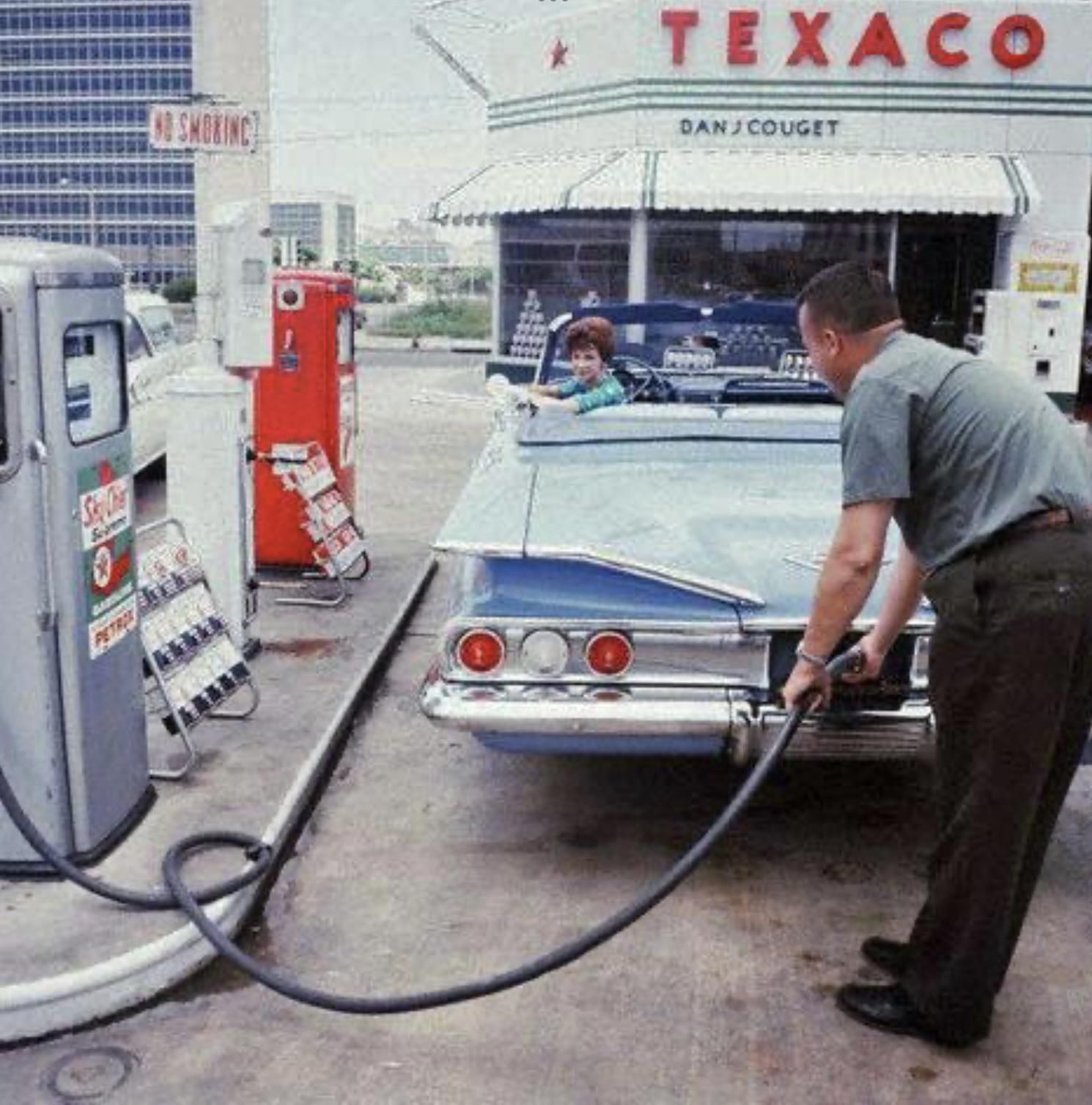 Texaco Station on the 60’s