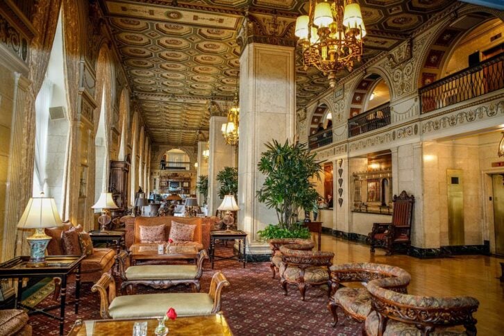 The Brown Hotel in Louisville, Kentucky