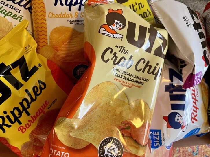 bags of utz chips