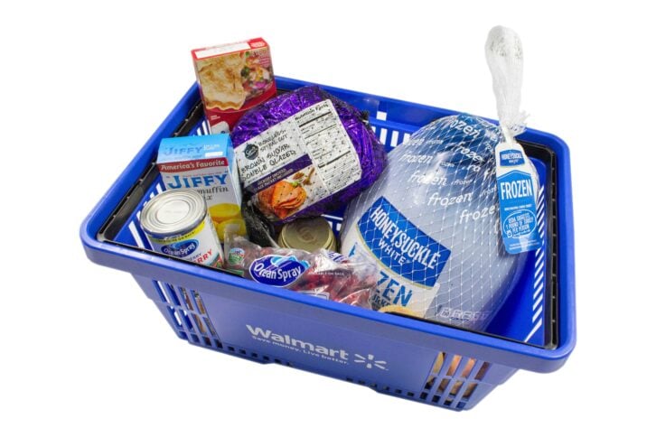 Walmart Thanksgiving Convenience Basket