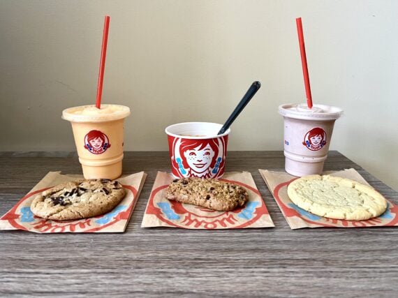 6 wendy's desserts