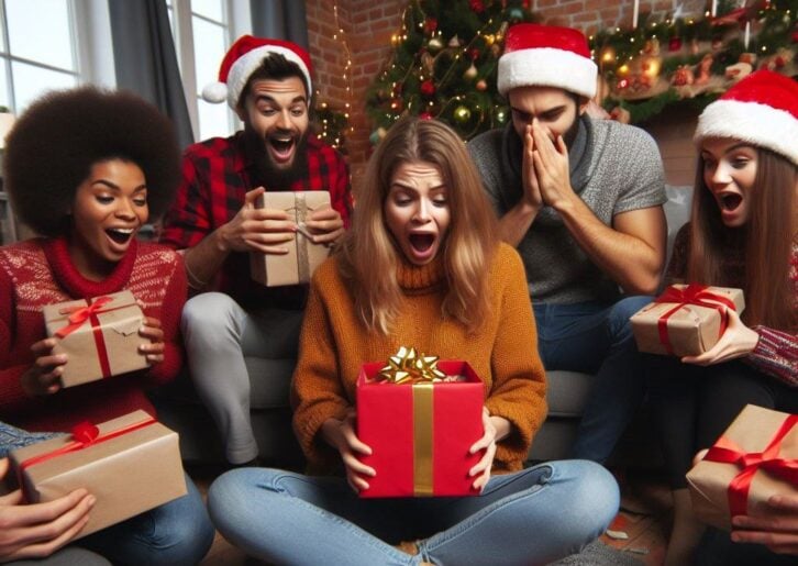 White elephant gift exchange
