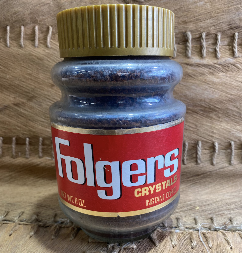 Vintage 1983 Folgers Coffee