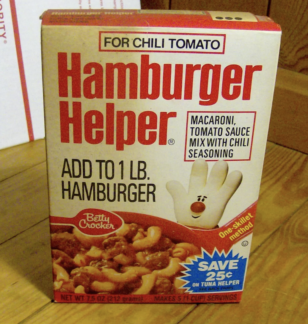 1980s Hamburger Helper