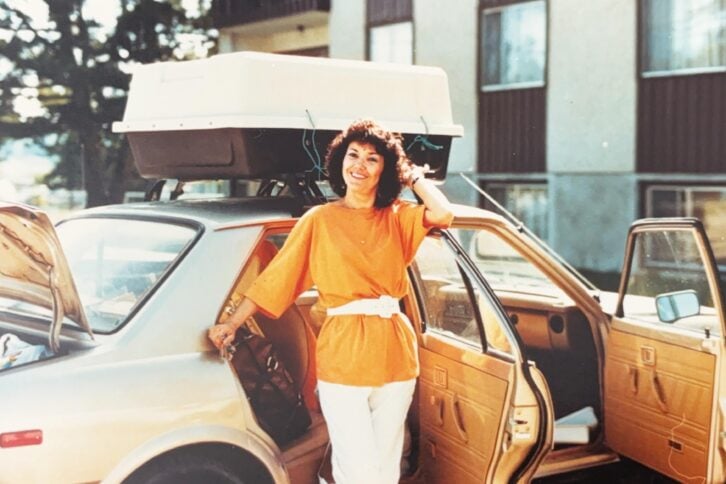 Mom in the 1980s