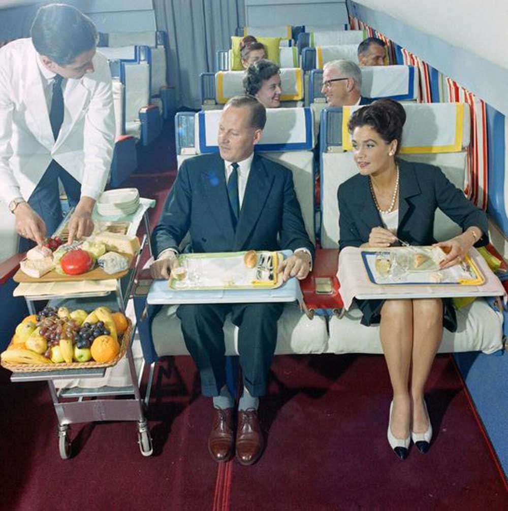 Airplane meal