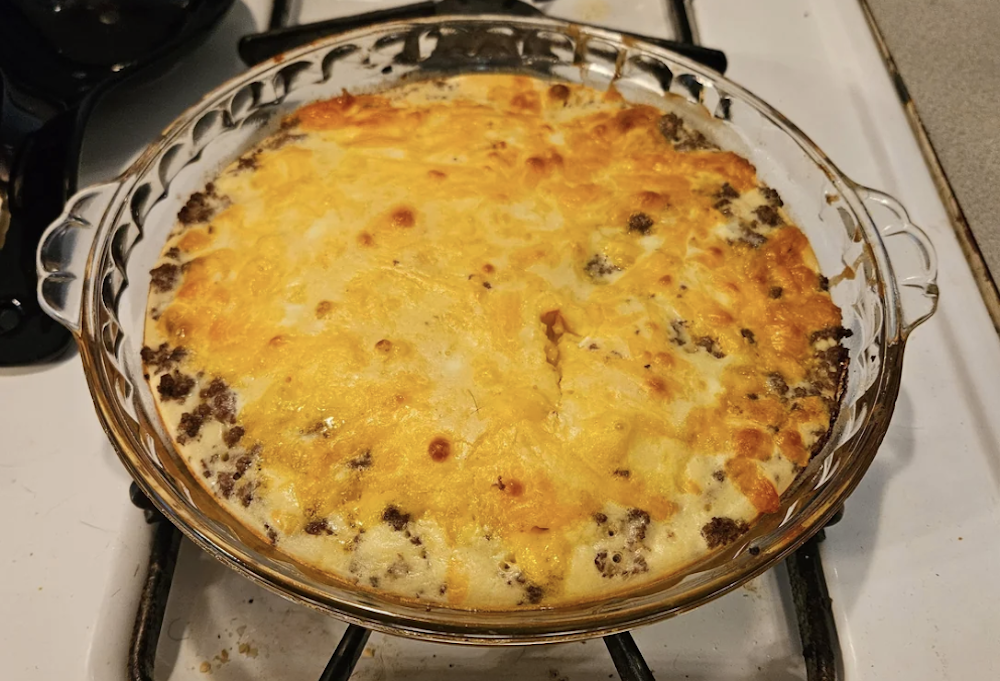Bisquick “Impossible” Cheeseburger Pie