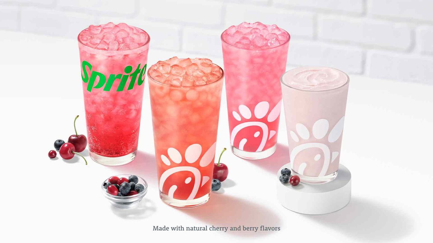 Chick-fil-A Cherry Berry Drinks