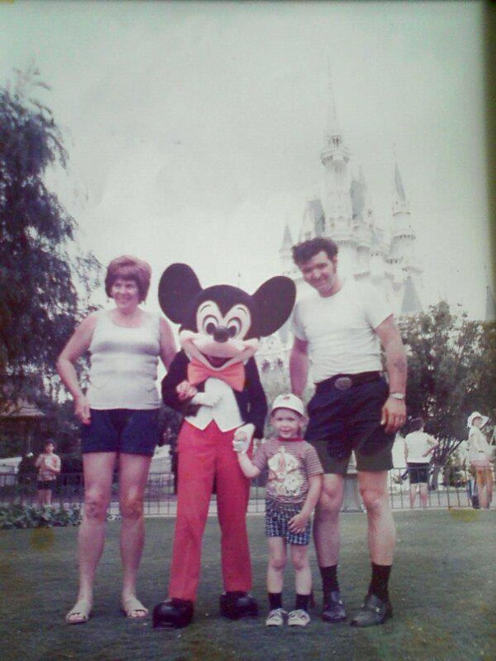 Family at Disney World 1976