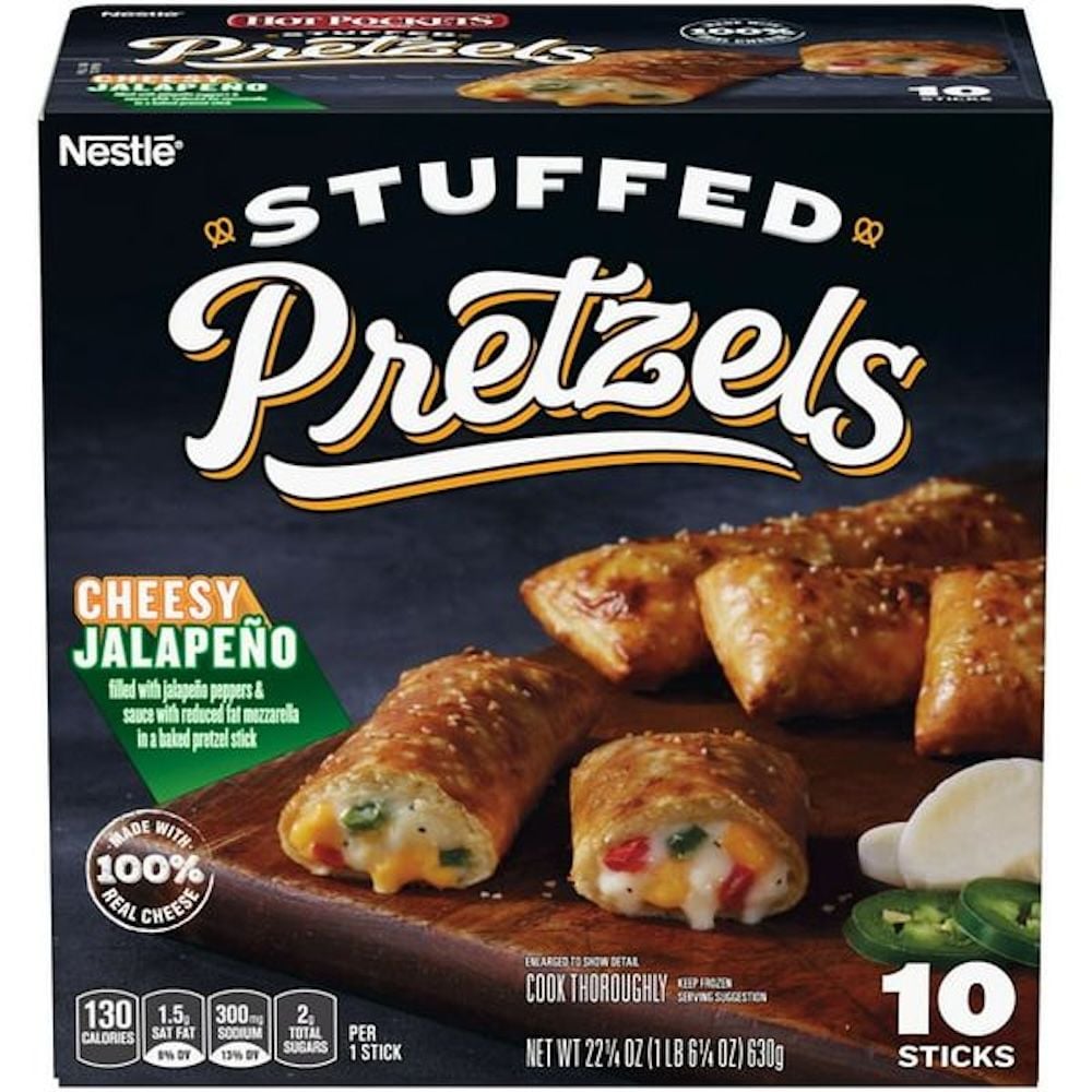 Hot Pockets Cheesy Jalapeño Stuffed Pretzels