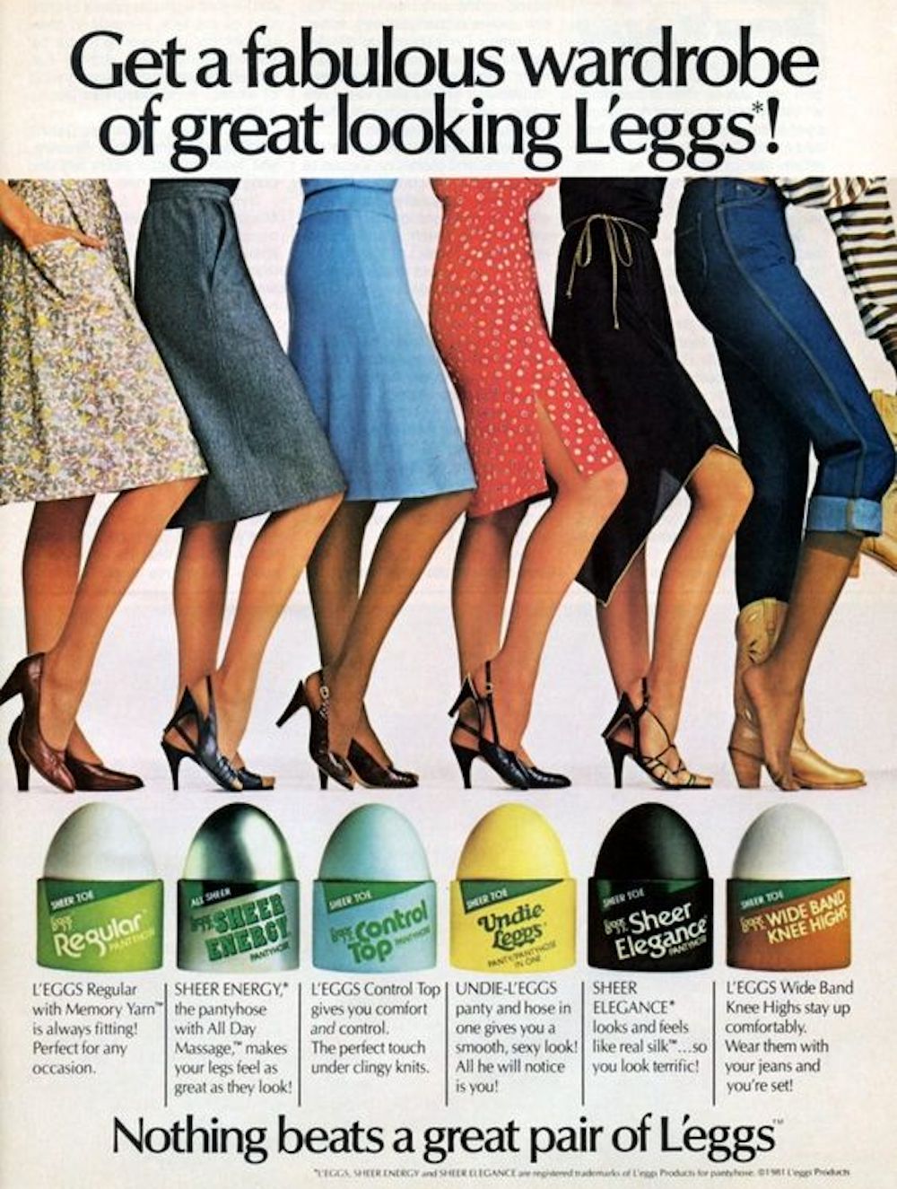 L'eggs Ad from the 1980s