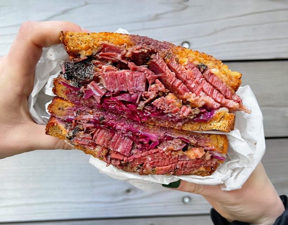 Larder Delicatessen and Bakery Pastrami Sandwich